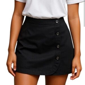 BDG/Urban Outfitters black cotton skirt, size M NWT